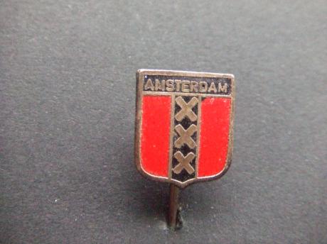 Amsterdam stadswapen drie kruisjes